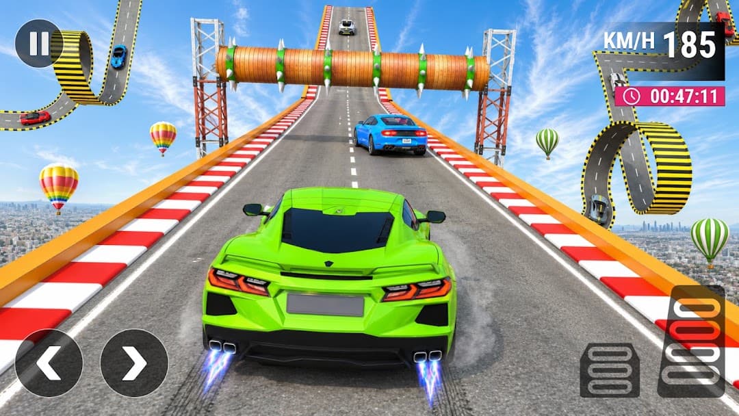 Official screenshot of Car Stunt Racing Game 3D